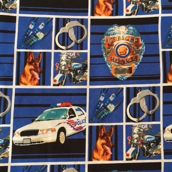 Police / Law Enforcement Quilting Fabric - Picture 9 of 10